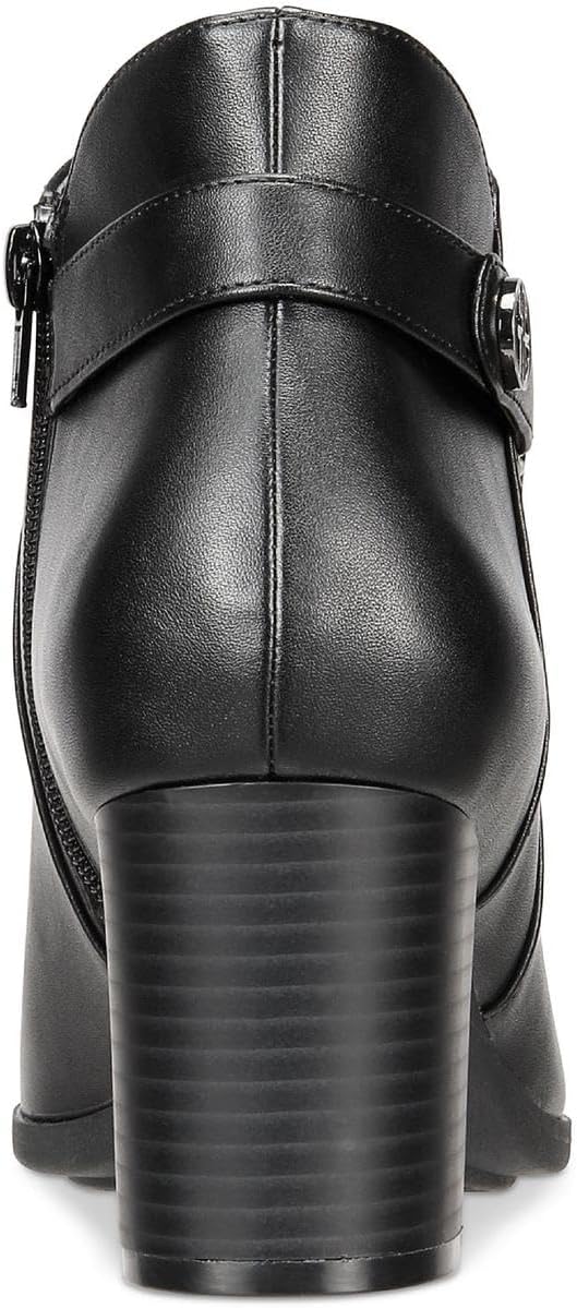 Giani Bernini Womens Artemyss Microsuede Ankle Boots Black 9.5 Medium (B,M)