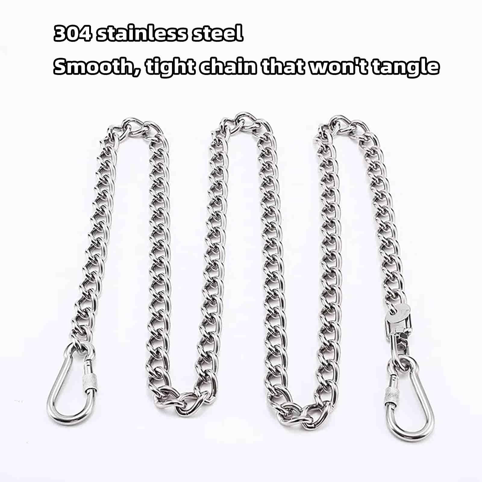Guinzaglio Per Cani Taglia Grande Addestramento Guinzaglio Cane (silver,3mm 3m)