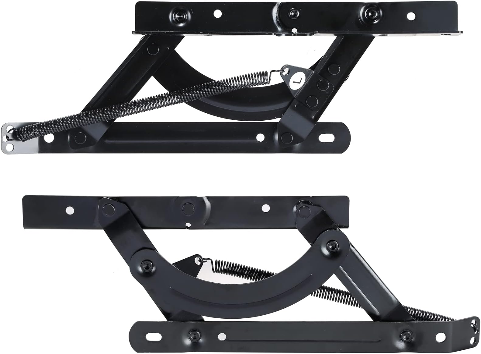Sofa Couches Bed DIY Adjustable Spring Mechanism Futon Hinge Hardware Triple Click Hinge Hardware for Sleeper Sofa Bed Furniture
