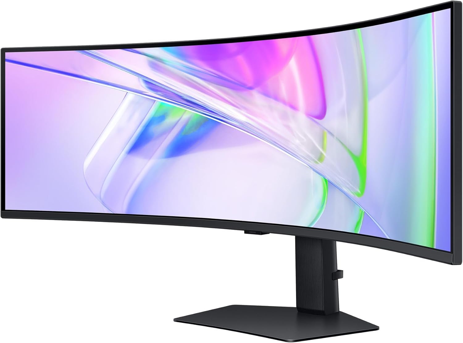 Samsung ViewFinity S95UC Curved Monitor, 49 Zoll, Bildschirm mit VA-Panel, 5.120 x 1.440 Pixel, 1.000R Radius, VESA DisplayHDR 400, KVM-Switch, Bildwiederholrate 120 Hz, Reaktionszeit 5 ms (G/G)