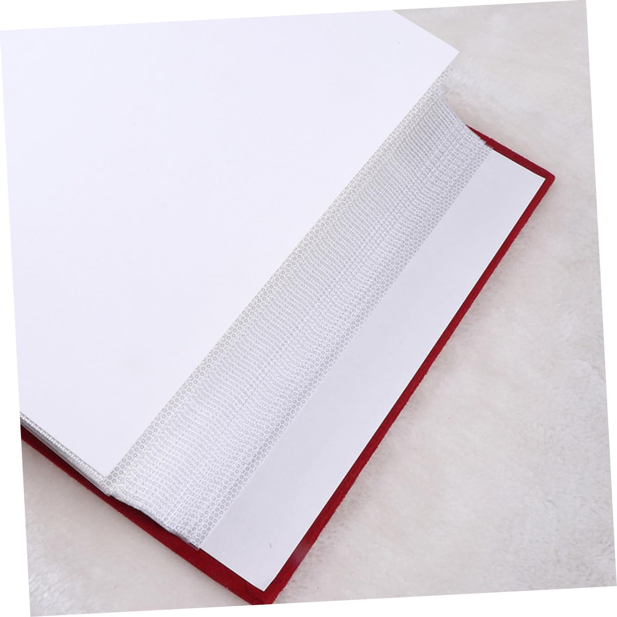 Cabilock Álbum de Fotos para Niños Y Niñas 4r 6 Pulgadas 300 Hojas Rojo para Álbumes de Recortes Infantiles