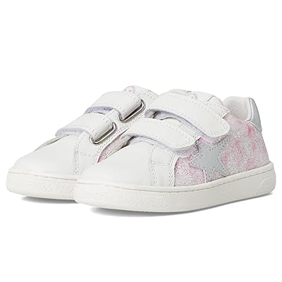Naturino Pinn VL (Toddler/Little Kid) Girls Shoes White/Pink/Silver