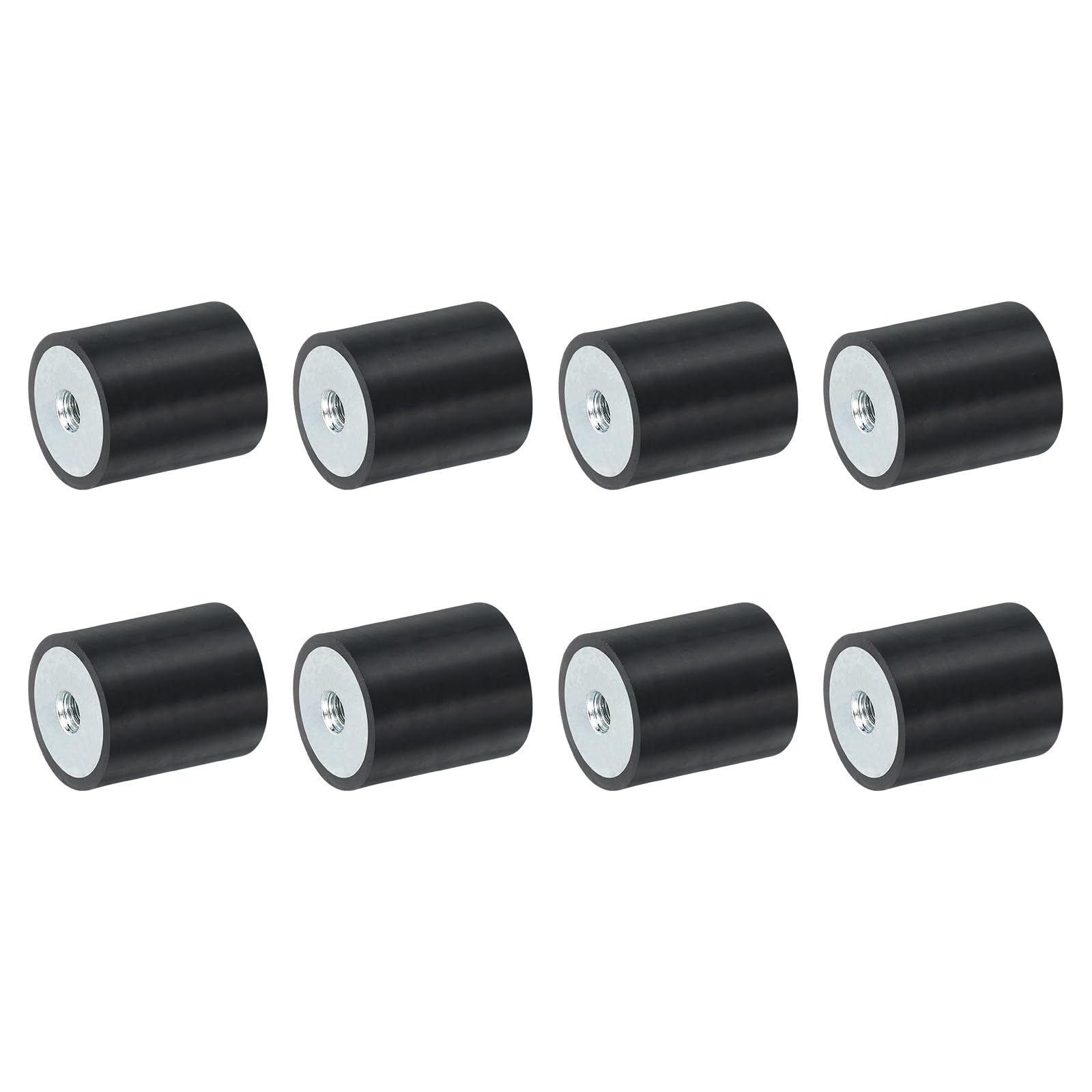uxcell 8Pcs 20 x 30mm M5 Thread Female Rubber Mounts, Vibration Isolators, Replaces Anti Vibration Pads Flat Silent Block Base Block — Amazon image 12