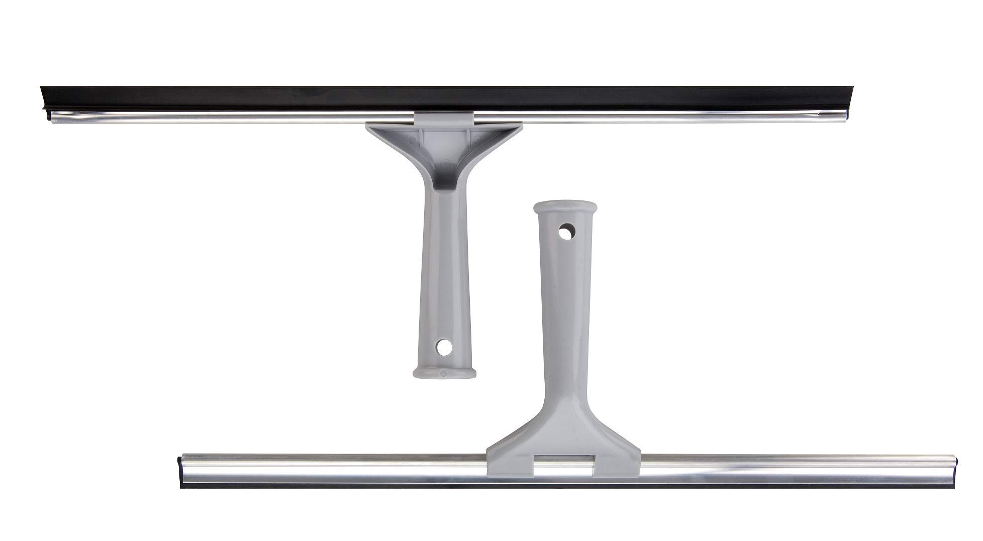 Elliott Multi-Purpose Window Squeegee perfect for streak free cleaning on Windows, shower screens, cars and mirrors, Aluminium frame housing a 40cm rubber squeegee with an ergonomic Grey Handle.