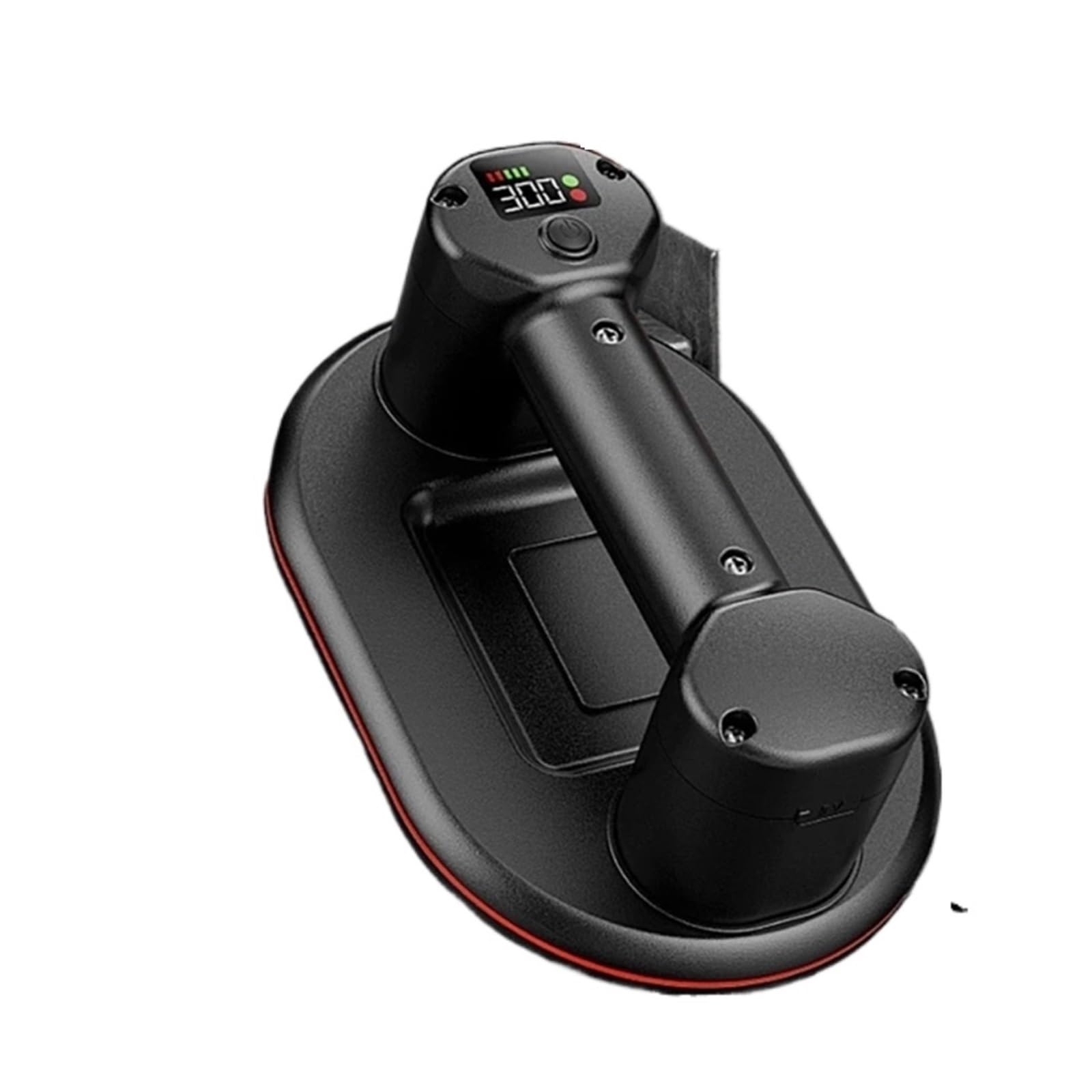 Glass Suction Cup, 300kg Load Electric Vacuum Suction Cup Heavy Lifter Display Granite s Tile Sucker Air Pump Lifting Tool Industrial Sucker for Tiles,Windshield,Window