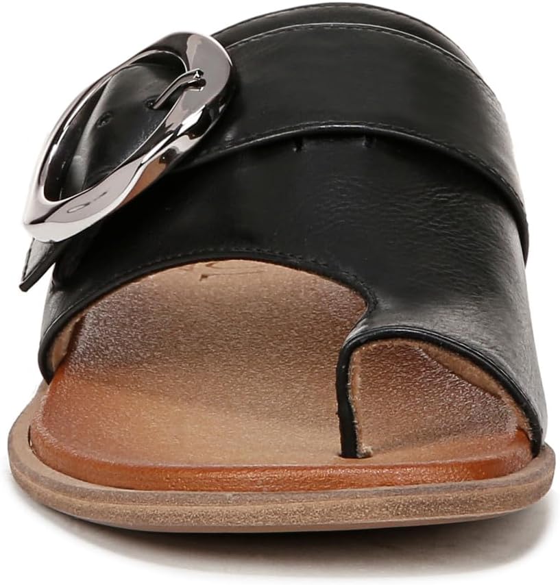 Naturalizer Women's Joanie Slide Buckle Flat Sandal