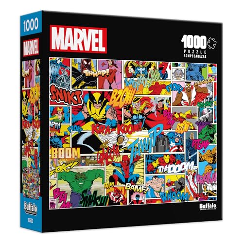 Rompecabezas Comic Marvel 1000 Piezas 13+ Anos miniatura 1