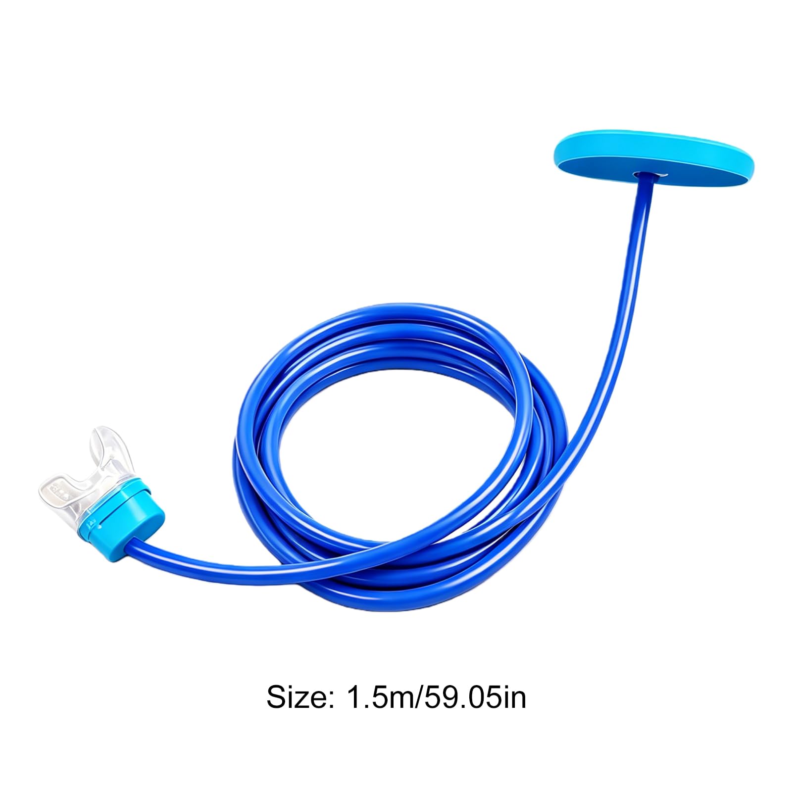 Tubo de respiración subacuática, tubo ergonómico para buceo, aparato portátil para adultos, ideal para actividades de natación y camping