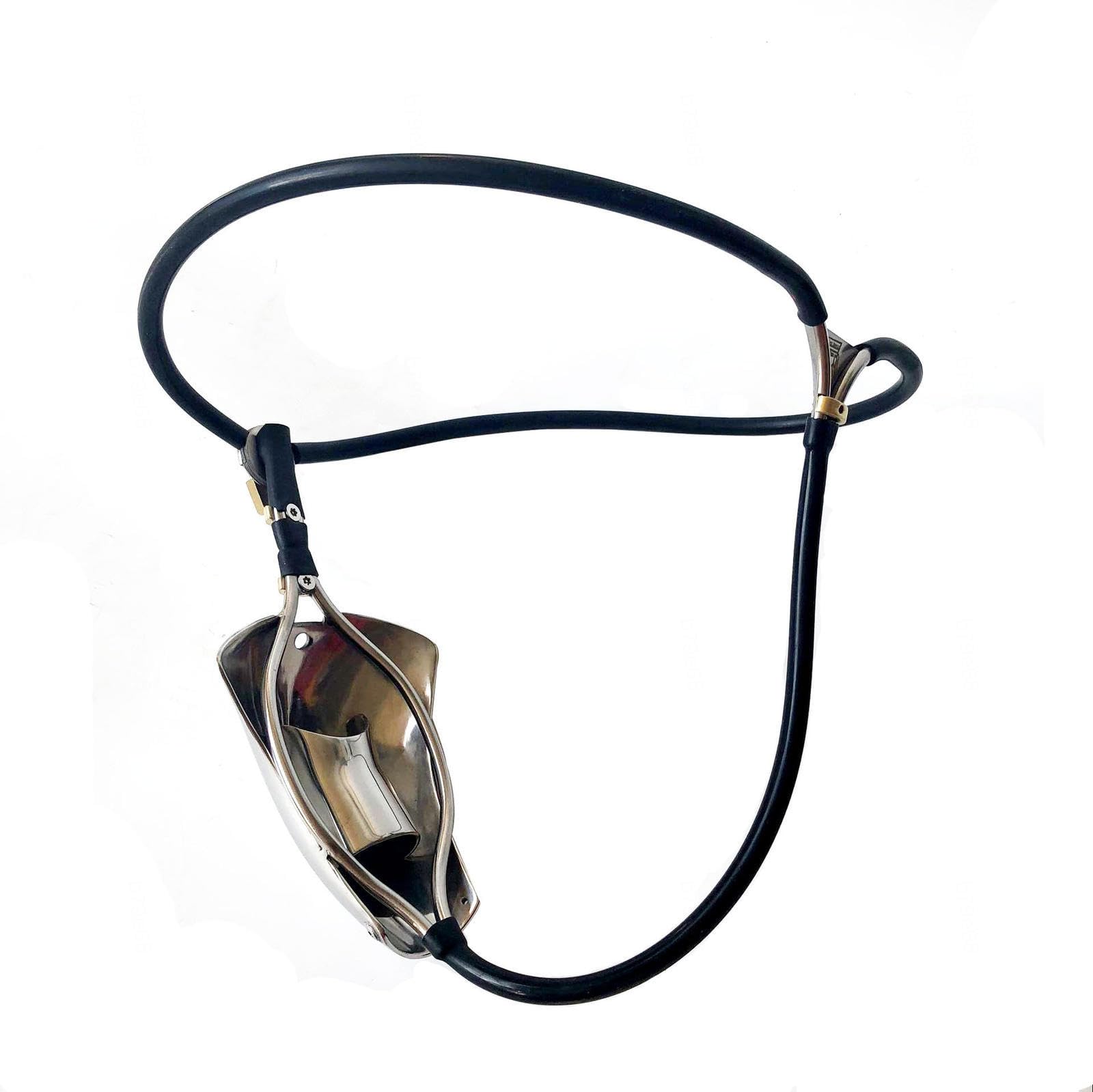 Ceinture De Chasteté Homme Acier Metal Pour Chastity Belt Men Métal Avec Serrure Plate Cage À Pénis Urètre Ceintures Sissy Male Man Cceintures Inversée Pink,black-90-110cm