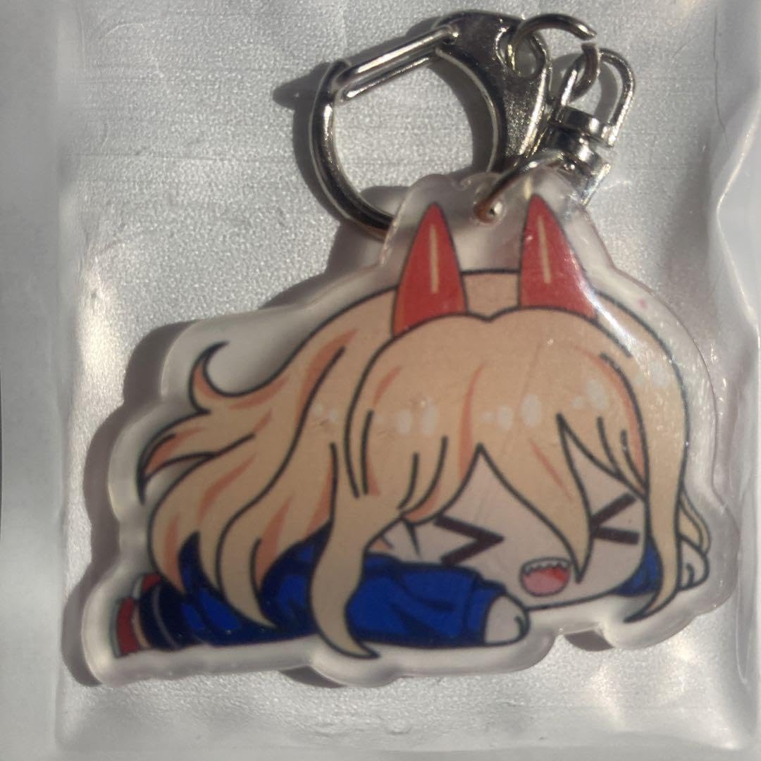 チェンソーマン お守り風アクリルキーホルダー 家内安全 パワー Amazon