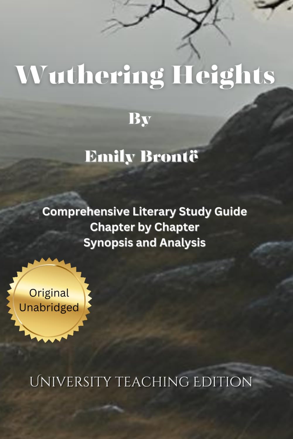 Wuthering Heights: Annotated Comprehensive Literary Study with Chapter by Chapter Synopsis