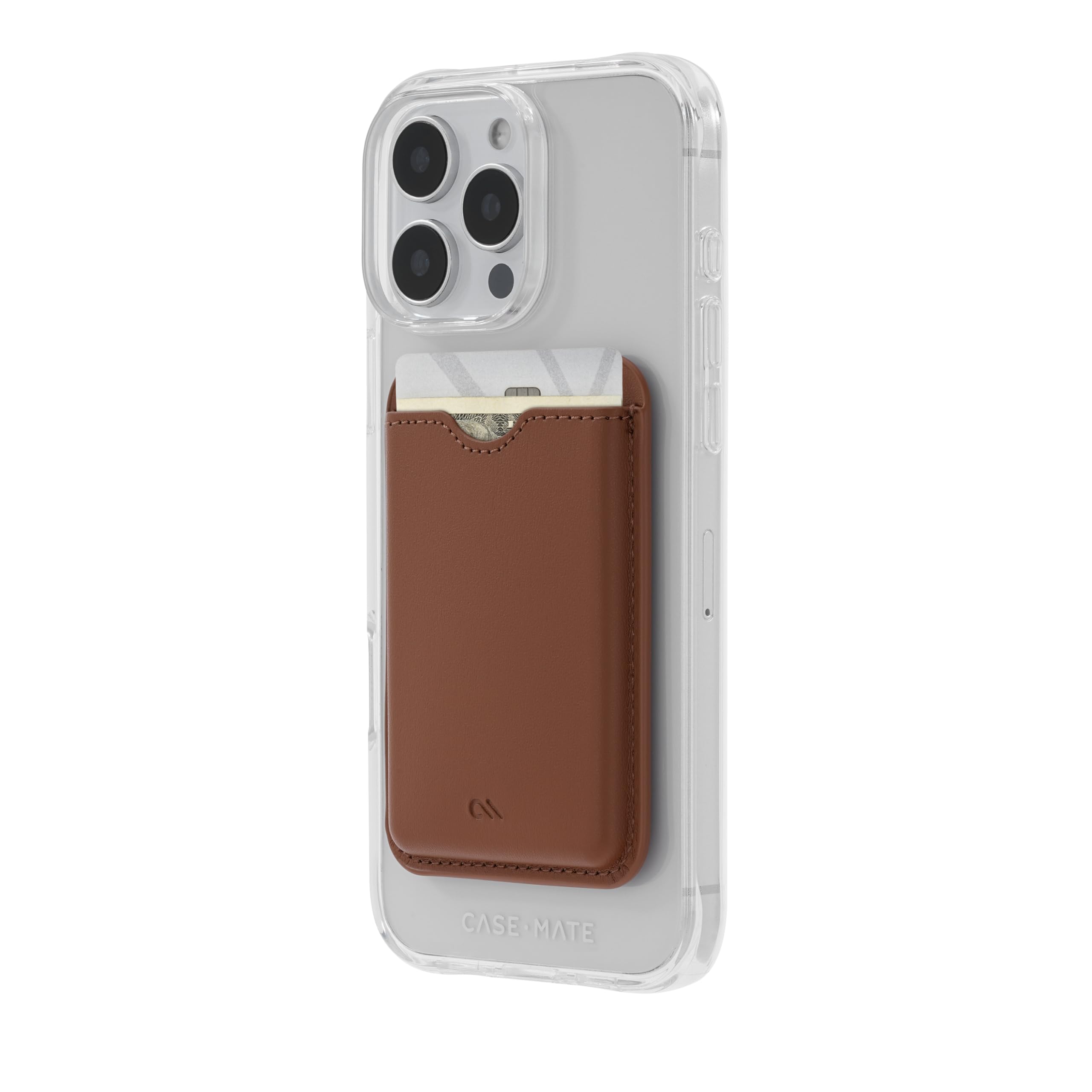 Amazon.com: Case-Mate Magnetic Wallet/Card Holder - Designed for MagSafe Compatible iPhones and Cases Made with Vegan Leather, Holds up to 3 Cards & Cash, Cognac Brown : Cell Phones & Accessories Amazon.com: Case-Mate Magnetic Wallet/Card Holder - Designed for MagSafe Compatible iPhones and Cases Made with Vegan Leather, Holds up to 3 Cards & Cash, Cognac Brown : Cell Phones & Accessories