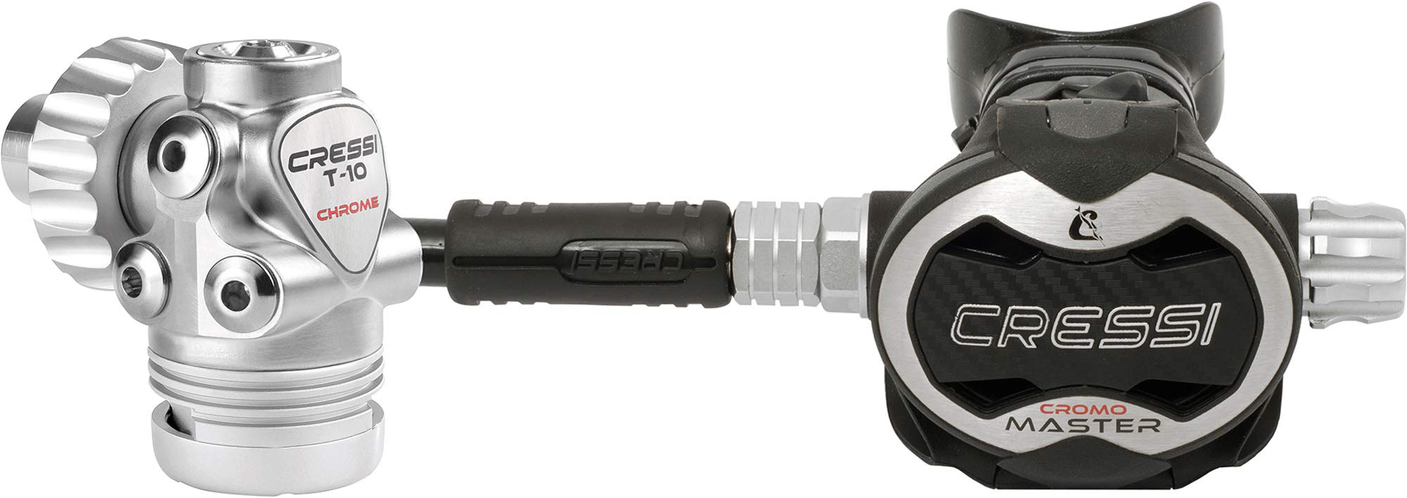 Cressi Master T10 SC Cromo Regulator DIN, Chromo, One Size
