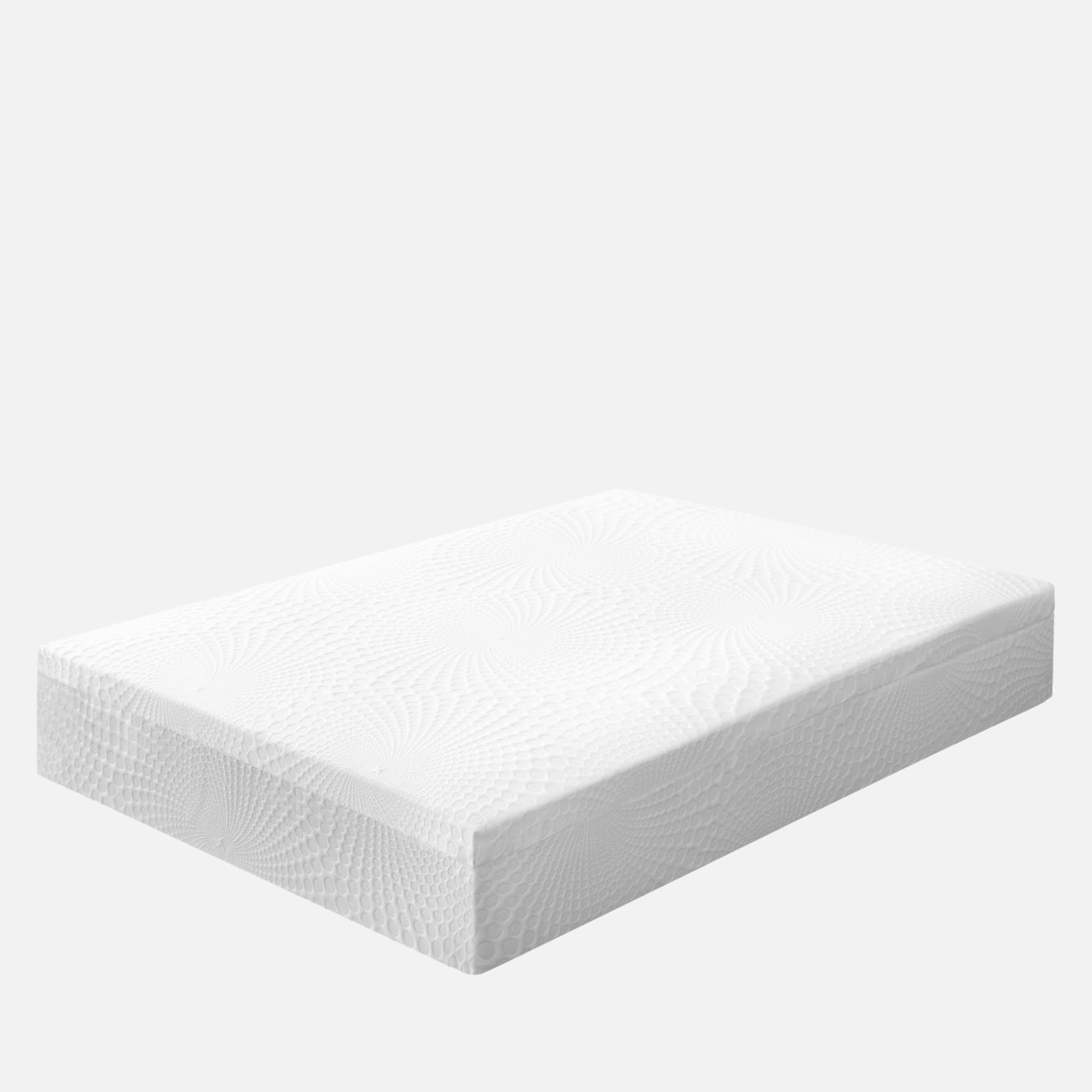Topper Viscoelástico Premium - con faldilla para el colchón- Tratamiento antibacterias y Aloe Vera - Funda Lavable - 75 x 200 cm.