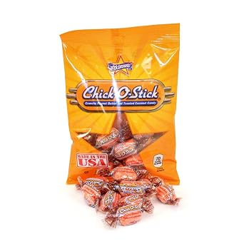 Chick O Stick Crunchy Peanut Butter and Toasted Coconut Candy, 4 Ounce -- 12 per case.