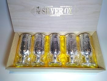 Amazon.co.jp: Silver OX ゴブレット5pc : ホーム＆キッチン