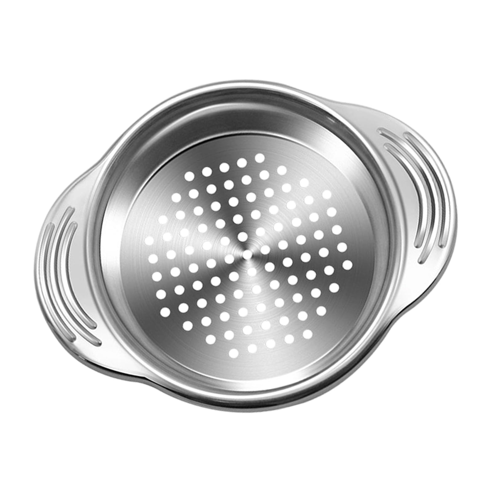 LUCKGONI Multipurpose 304 Metal Strainer For Kitchen With Fine Filter And Grip For Draining Oil And Liquid