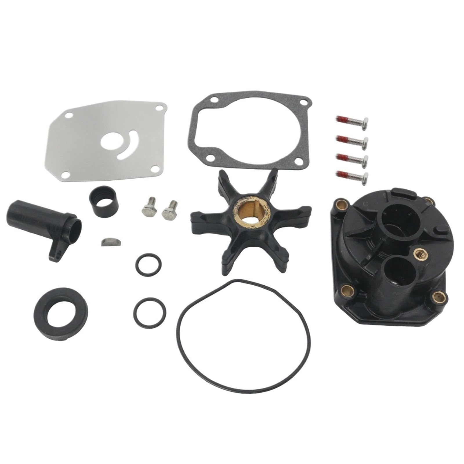 438579 Kit di Riparazione Pompa Acqua con alloggiamento girante for fuoribordo Johnson Evinrude 70 75 HP 0438579 389143 386533 436956 777810