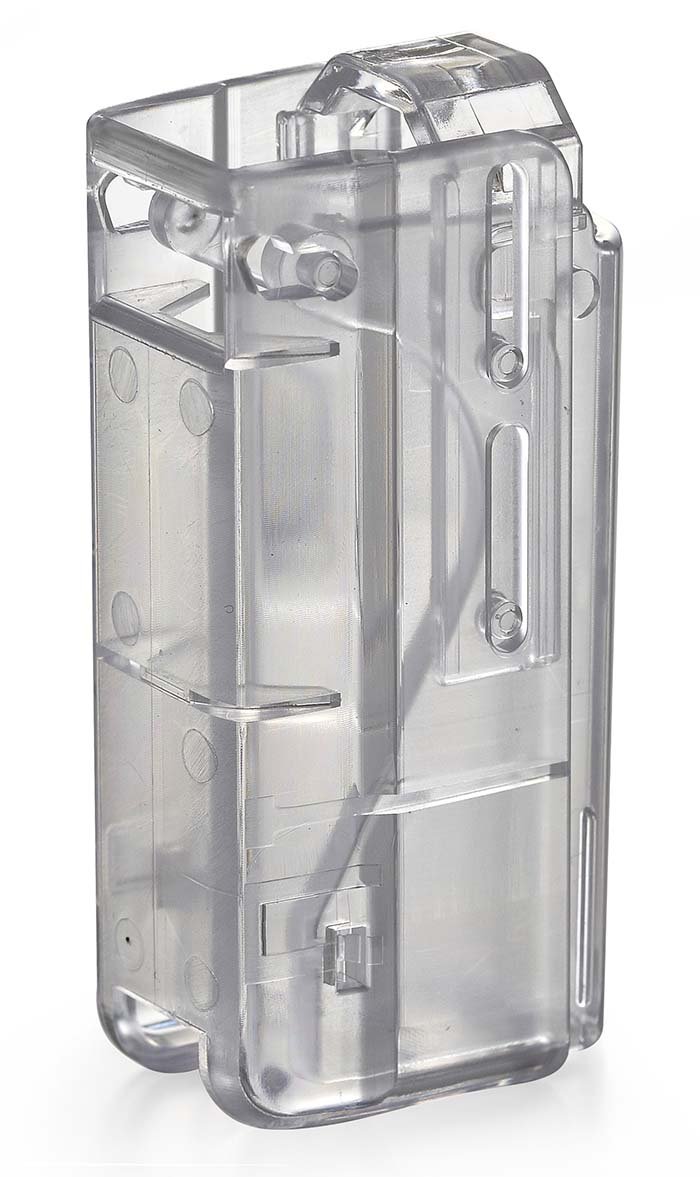 スマイルキッズ 軽着火 プッシュライター 補助具 クリア AFL-05