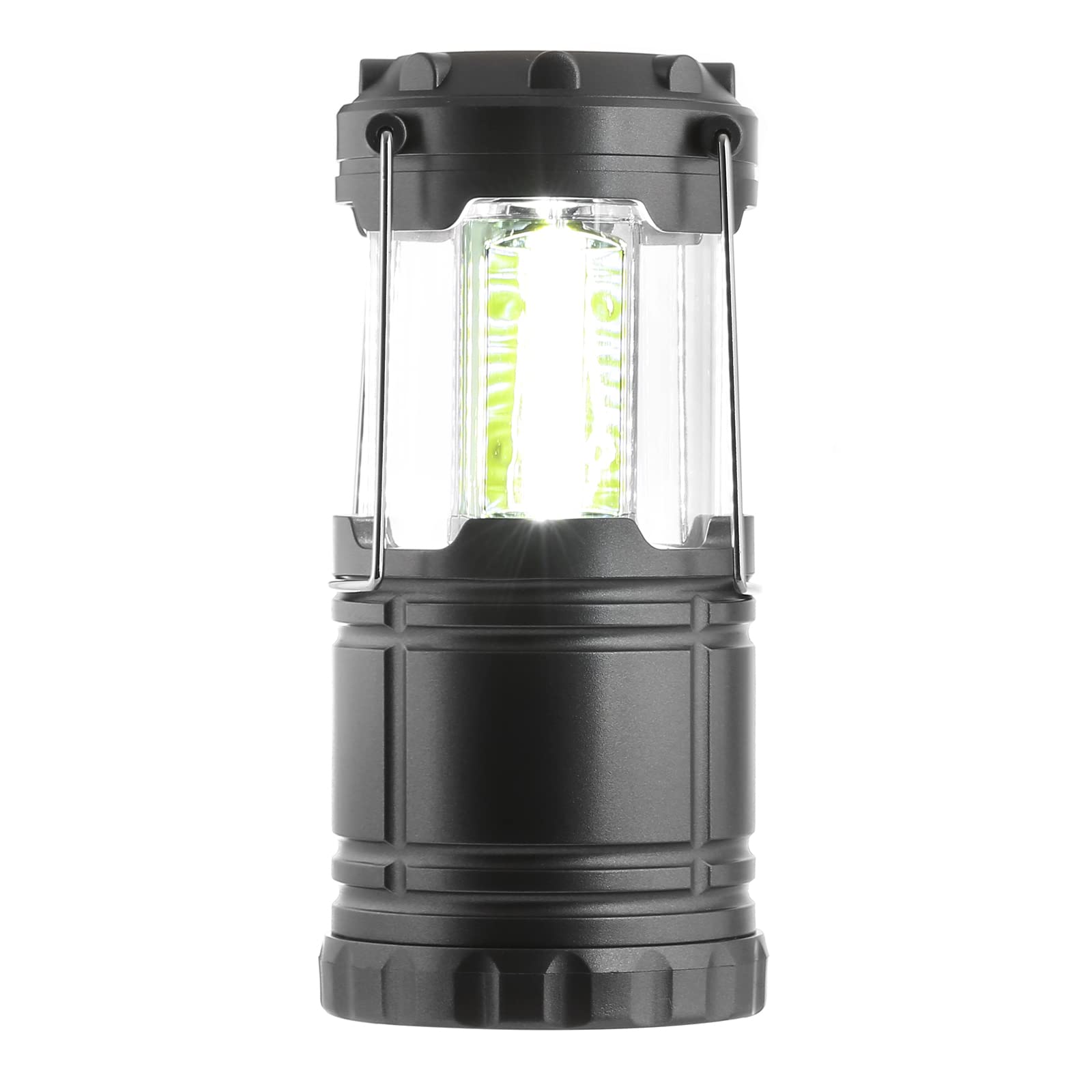 Jegs 3 Cob Led Collapsible Camping Lantern 300 Lumens Fishing Work Lamp Light