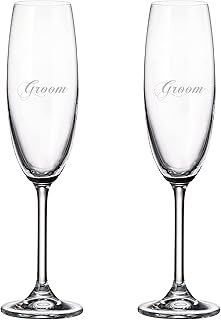Cuisivin Groom & Groom Flute 220ml/7.5 oz - 2pk