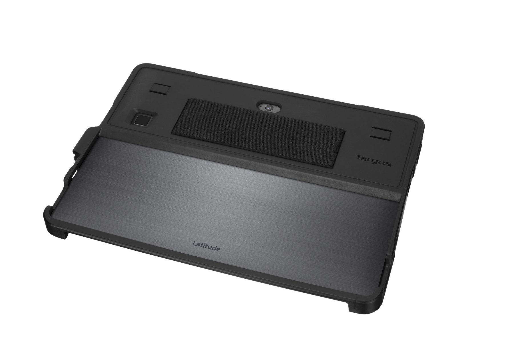 Targus Commercial-Grade 2-in-1 Tablet Case for Dell Latitude 5285 Travel Keyboard or Kickstand, Black (THZ707US)