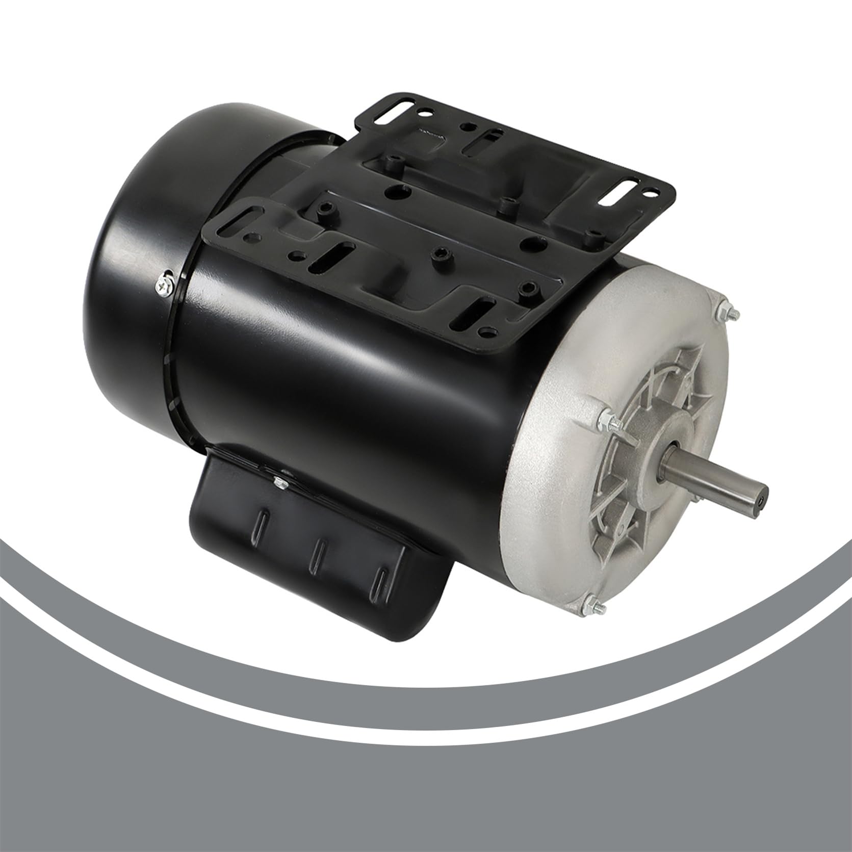 Motor eléctrico 1 HP 1750RPM motor monofásico 115V/230V 13.6/6.8A 56 marco CW/CCW para equipos agrícolas