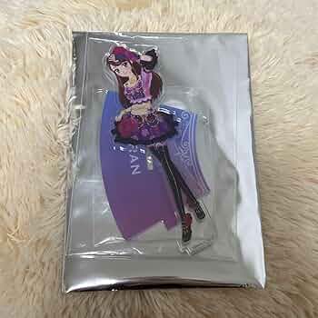 アイカツ 紫吹プレミアムドレス DCD ローズボンボンコーデ アクリルスタンド アイカツ アクリルスタンド DCD 第一弾 紫吹蘭 ローズボンボン