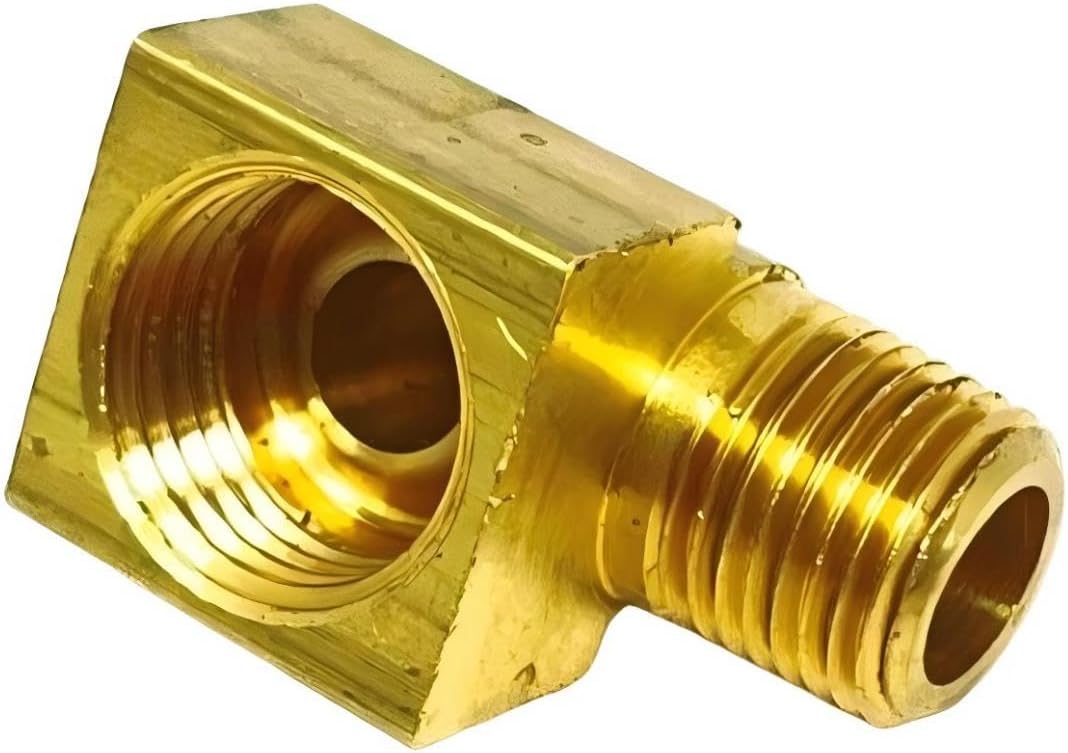 95031795 Air Compressor INVERTED FLARE ELBOW - for INGERSOLL RAND Industrial Compressor Parts SS5L5 2475 TYPE 30 - Male Pipe Thread Tube Fitting Replacement - 5/8" TUBE X 1/2" MPT 90 DEG ELBOW