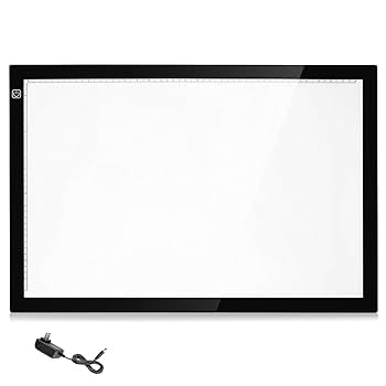 Amazon.co.jp: MRedoxe トレース台 A2 サイズ 薄型 4800LUX LED