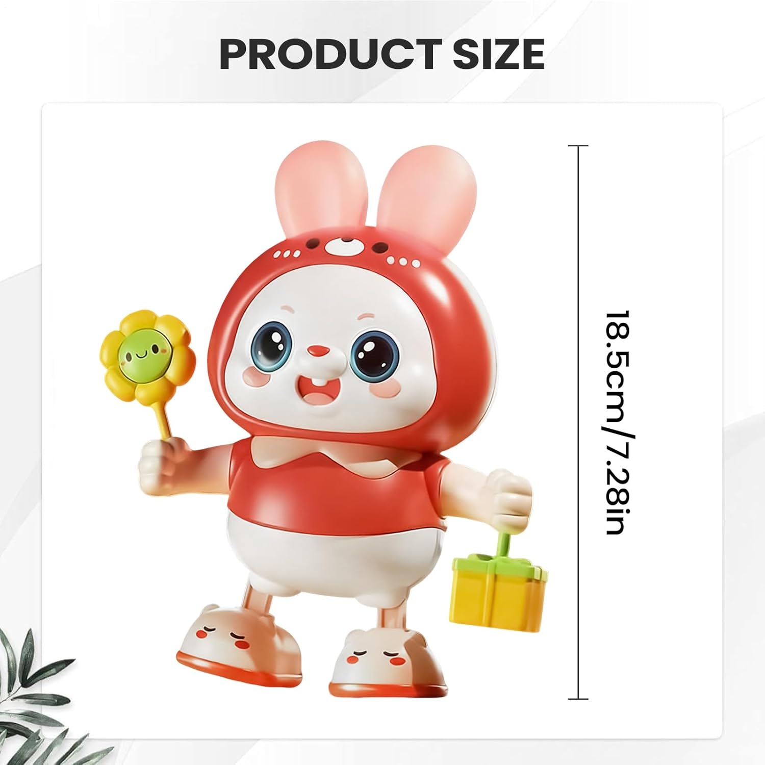 Rabbit Toys For Kids,Ballerina Pet With 48 Songs - Easter Bunny Interactive Electric Toy | For Training Headlifting, Boys and Girls, Bedside Table,