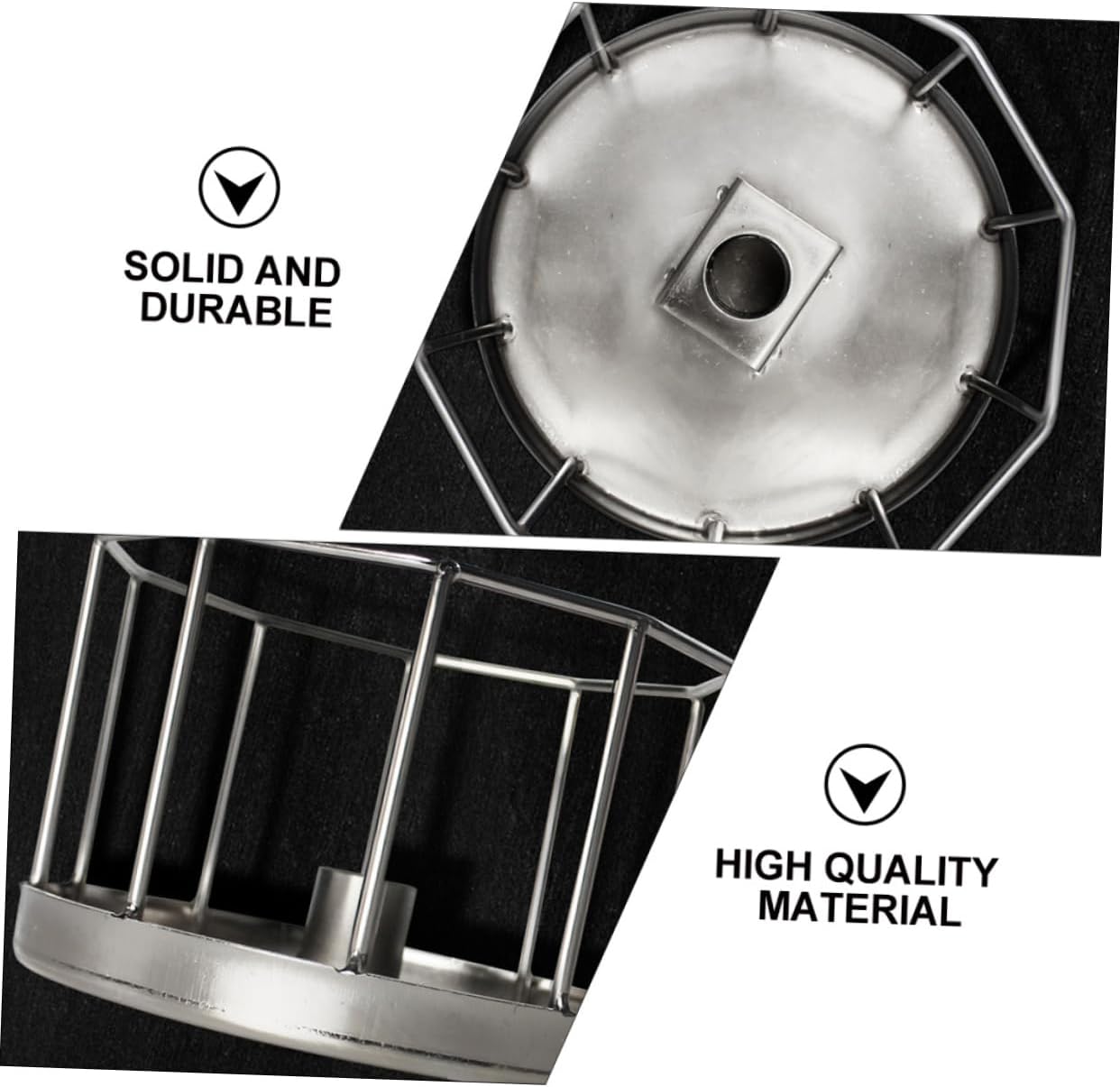 SUPVOX Easy Feeding Drinking Reptile Automatic Water Feeder Stainless Steel Pet Dish for Tortoise Lizard