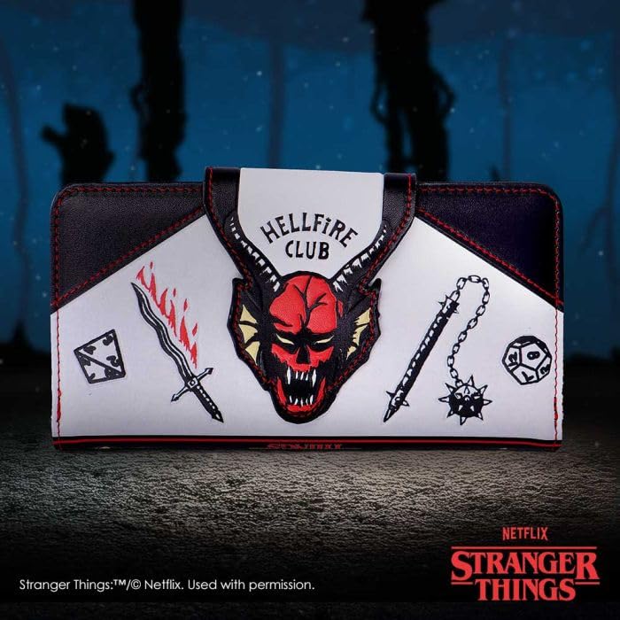 Hellfire Club portefeuille Stranger Things résistant et compact