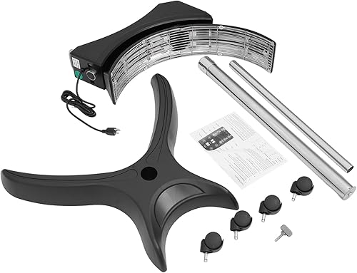 Miniatura 9 de Professional Vertical Hair Dryer - 850W Salon Hair Color Processor with Adjust Height, 360 Rotating Head & 95-140F Digital Controls Multifunctional