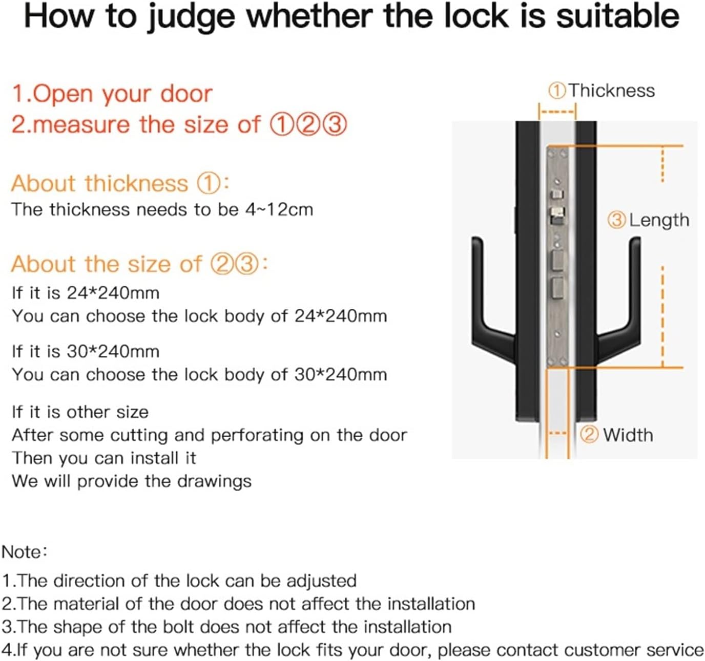 Facial Recognition Lock, Intelligent Door Lock, Insurance, Digital Lock, Biometric Fingerprint, Outdoor IC Card, Password, Key Unlocking (Color : C1 24240)