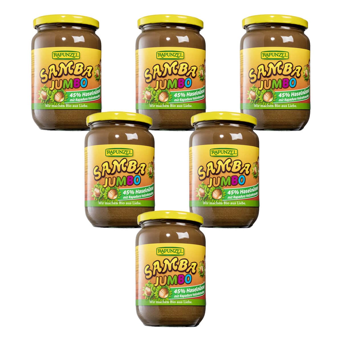 Rapunzel Bio Samba Haselnuss (6 x 750 gr)