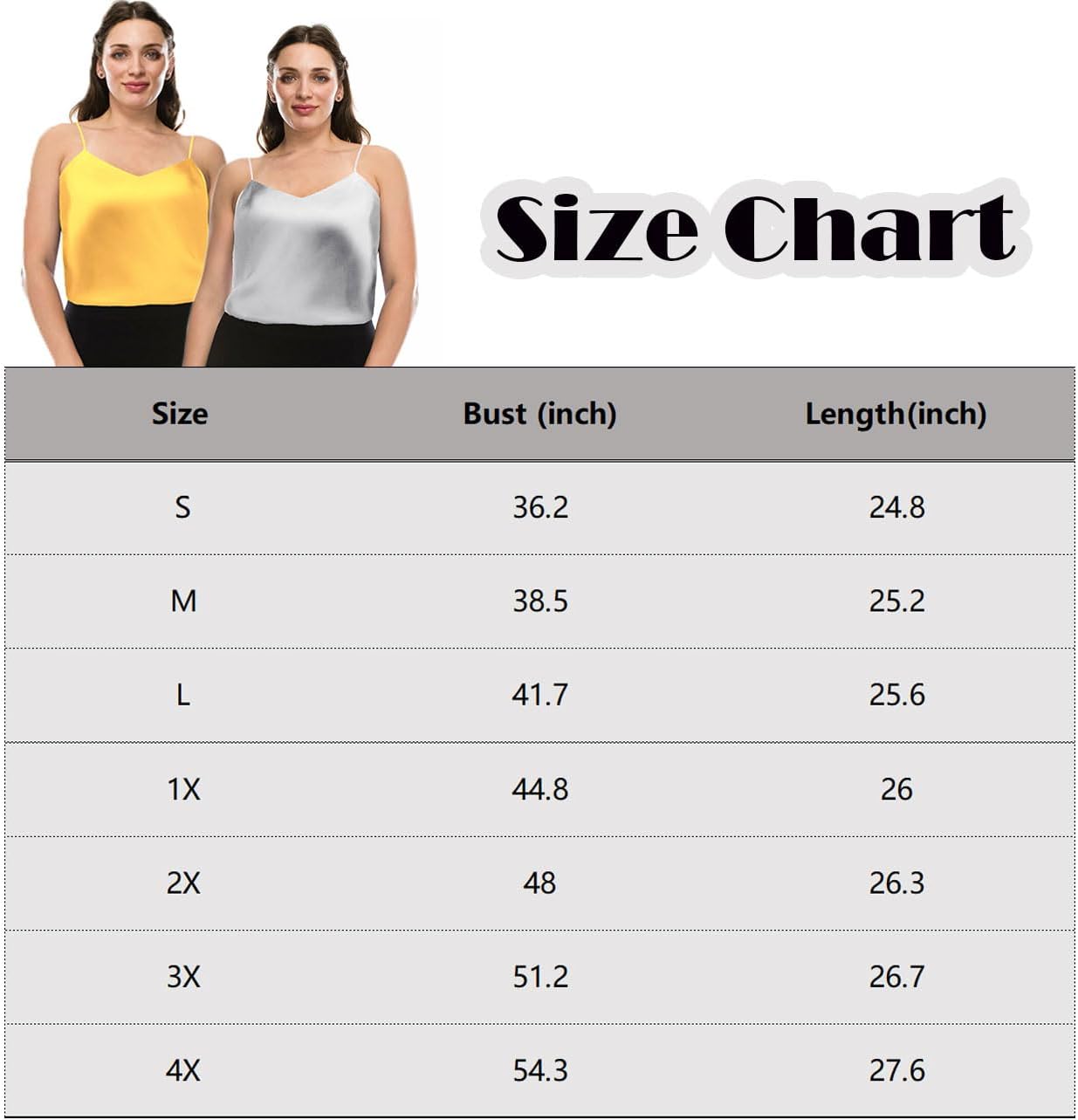7th Element Womens Silk Satin Camisole Tank Tops V Neck Casual Cami Sleeveless Blouses Summer Basic Tank Shirt - Image 5