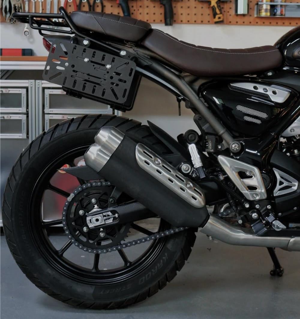 Portaequipajes Cajas Moto para Scrambler 400X Speed ​​400 2023 2024 Estante Trasero para De Carga Soporte Equipaje