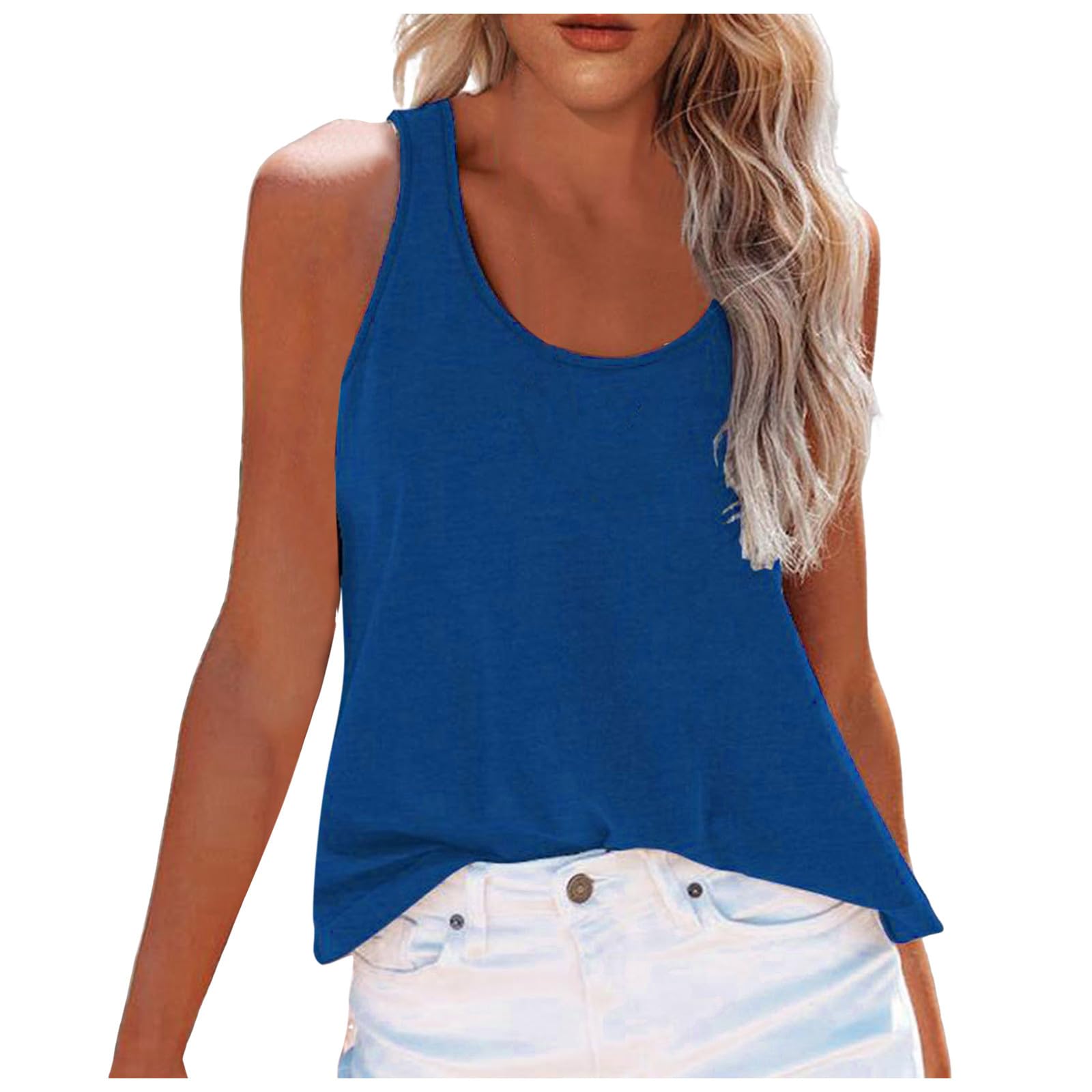 Generic Camisetas Deporte Mujer Manga Larga Verano Casual Tops O Cuello Color Sólido Camisas Casual Slim Fit Blusa Camisetas De Tirantes Mujer Interior