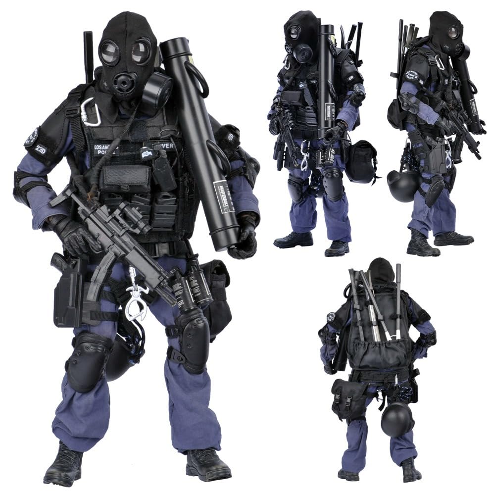 1/6 12インチ ロサンゼルスSWAT特殊部隊カスタムフィギュア CS119 Amazon | 1/6 ミリタリ フィギュア SWAT 特殊部隊 ロサンゼルスポリス