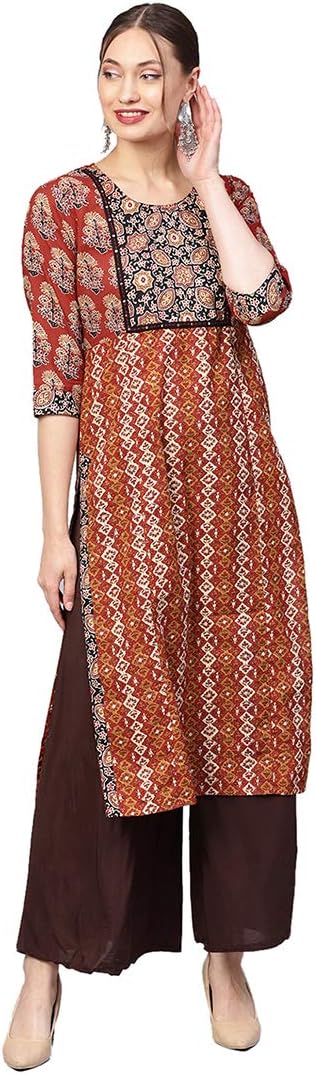 Jaipur KurtiWomen's Cotton Straight Kurta