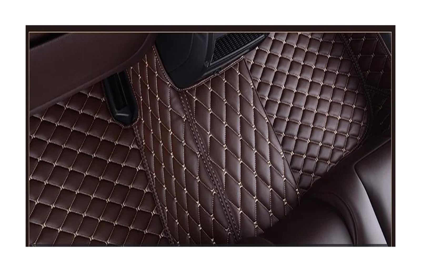 Alfombrillas Alfombrillas Personalizadas para Mini F55 F56 de 2 Puertas (años 2014-2021) Detalles Interiores Accesorios para Coche Alfombra.(Negro Rojo)