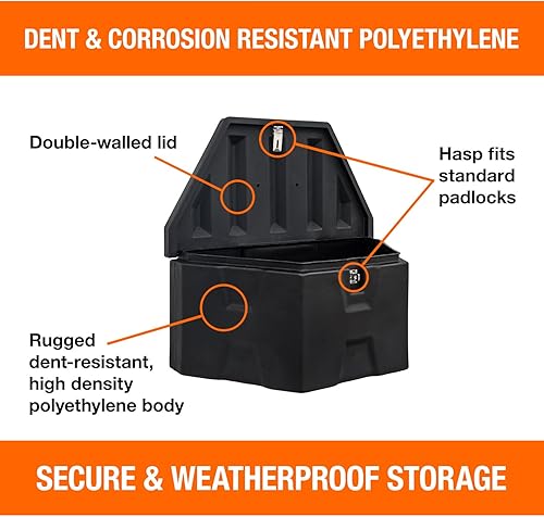 Vista 12 de Buyers Products - Caja negra para remolque de acero