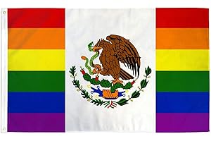 Mexico Gay Pride Flag