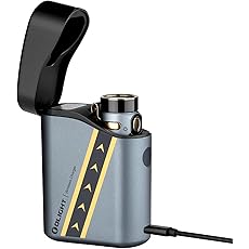 OLIGHT Baton4 Premium Edition EDC Flashlights 1300 Lumens with Type-C Charging Box Bundle with O'Pen Mini Ballpoint Pen, Replaceable EDC Black Ink Pens by Bolt Action