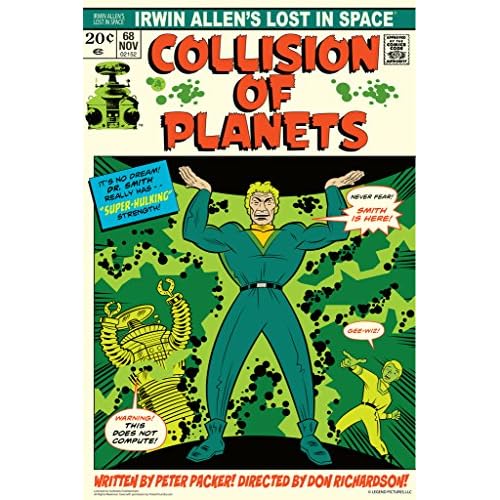 Lost In Space Collision of the Planets by Juan Ortiz Art Print Poster 12x18