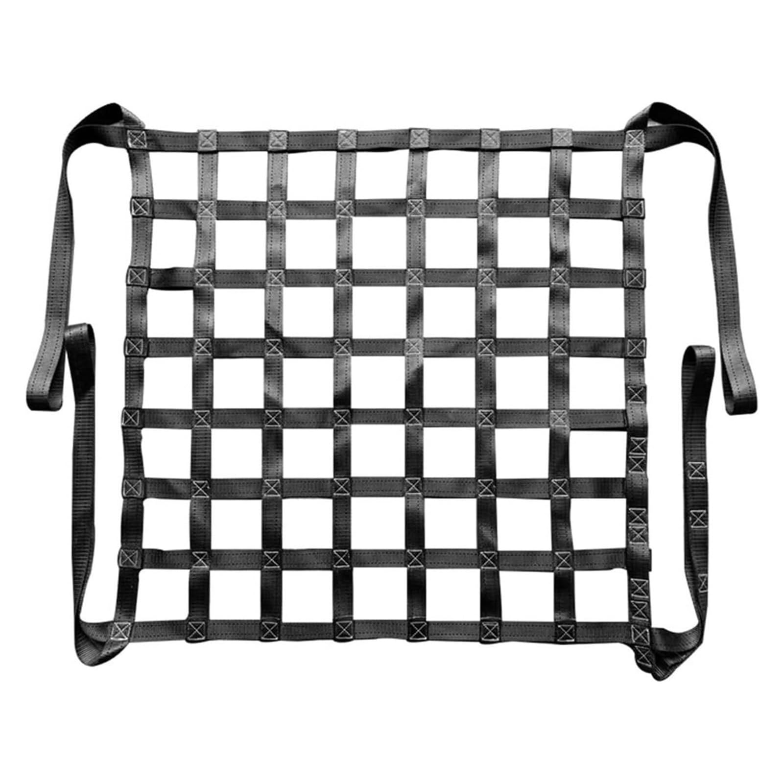 GDHKDDFL Nylon sling nets, Load 0.3-3.5 Ton, Cargo Net For Pickup Truck Bed, Anti Tear Strong Load-Bearing Safety(1 X 1M/Mesh 10cm/Load 300KG)