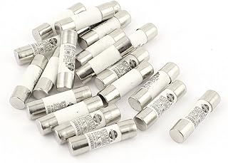 Aexit 20 Pcs Fuses RO15 RT18 RT14 Ceramic Cylindrical Tube Fuse 20A Fuse Links 380V 10x38mm