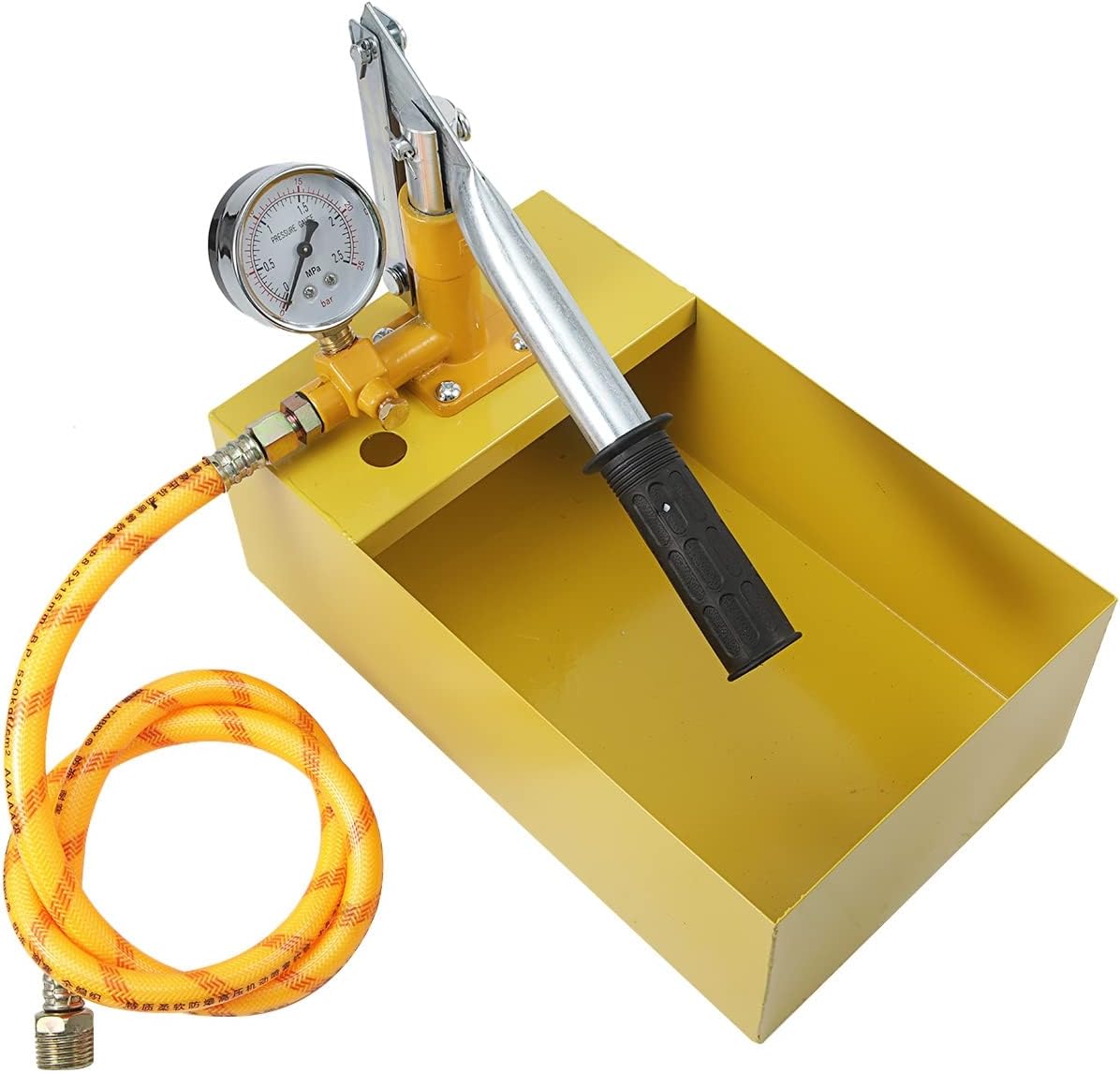 DynaLiving Hydraulic Manual Pressure Test Pump 5L Manual Pressure Test