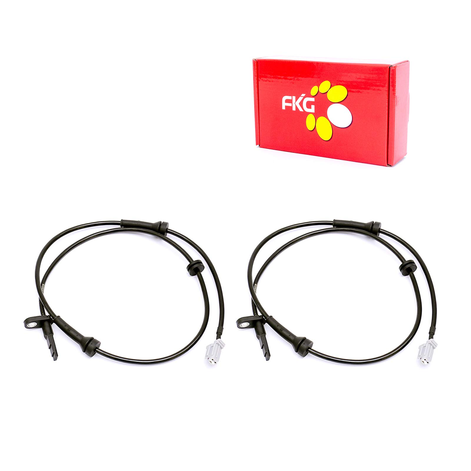 FKGABS Wheel Speed Sensor Front Left and Right ALS1442 47910JA000 For 2007-2012 Nissan Altima 2.5L 3.5L, 2009-2013 Nissan Maxima 3.5L, Set of 2